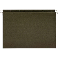Business Source Letter Recycled Hanging Folder 8 1/2" x 11" - 11 pt. - Green - 100% Recycled - 25 / Box (BSN26528)