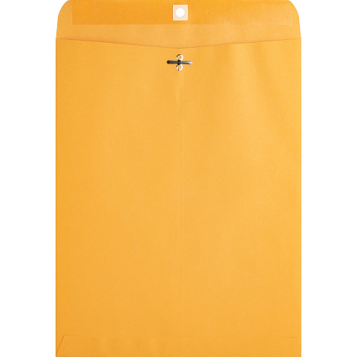 Business Source Heavy-duty Clasp Envelopes Clasp - #97 - 10" Width x 13" Length - 28 lb - Clasp - Kraft - Kraft - 100 / Box (BSN36665)