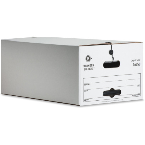 Business Source Light Duty Legal Size Storage Box (26750)