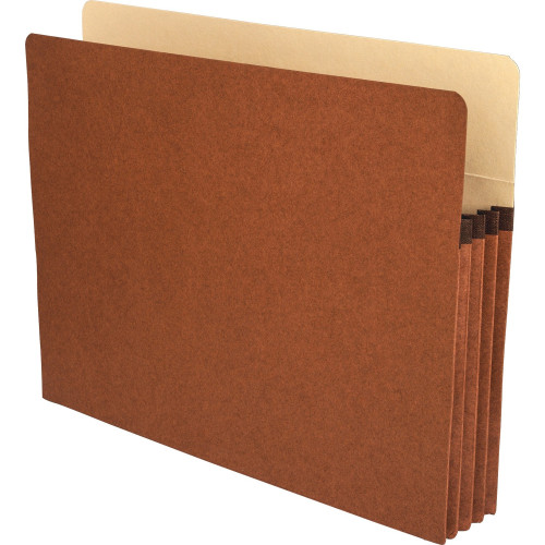 Business Source Redrope Letter Expanding File Pockets (65791)