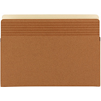 Smead Easy Grip Straight Tab Cut Legal Recycled File Pocket 8 1/2" x 14" - 1 3/4" Expansion - Redrope - Tear Proof, Tear Resistant, Reinforced Gusset - 30% Recycled - 25 / Box (73213)