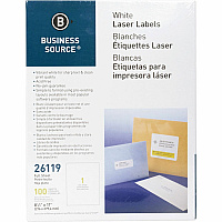 Business Source Address Labels 8 1/2