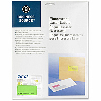 Business Source Neon Labels 2
