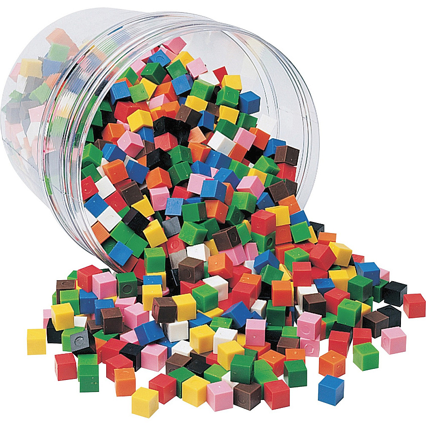 Learning Resources Centimeter Cubes Set Play Cube - Theme/Subject: Learning - 6 Year & Up - 1000 Pieces (LER2089)
