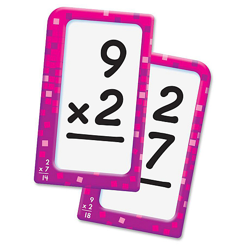 Trend Multiplication Pocket Flash Cards Learning - Educational - 56 / Box (T23006)