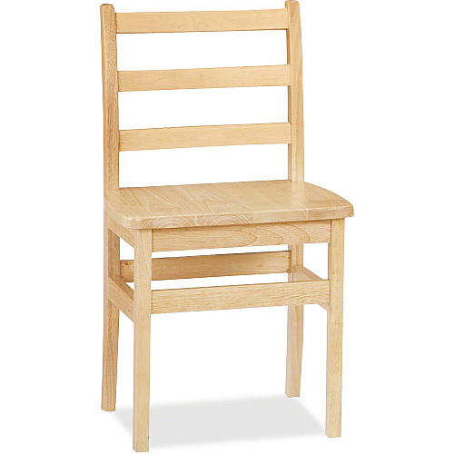 Jonti-Craft KYDZ Ladderback Chair Maple - Solid Hardwood - 1 Each (5916JC)