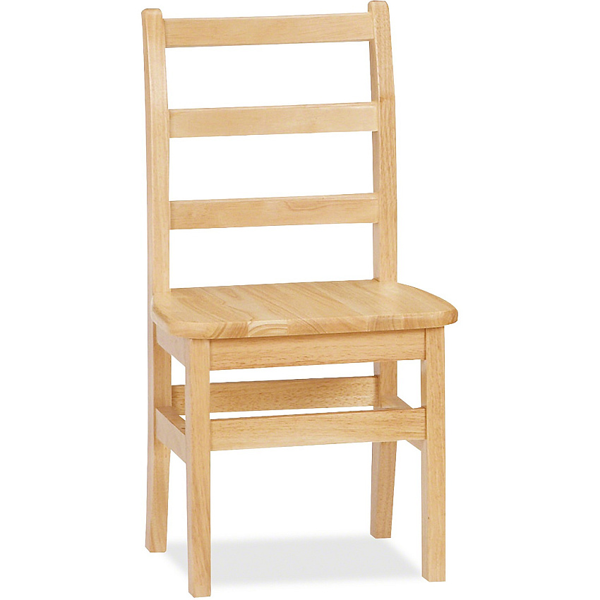 Jonti-Craft KYDZ Ladderback Chair Maple - Solid Hardwood - 1 Each (5914JC)