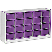 Jonti-Craft Rainbow Accents Cubbie-trays Storage Unit 29.50