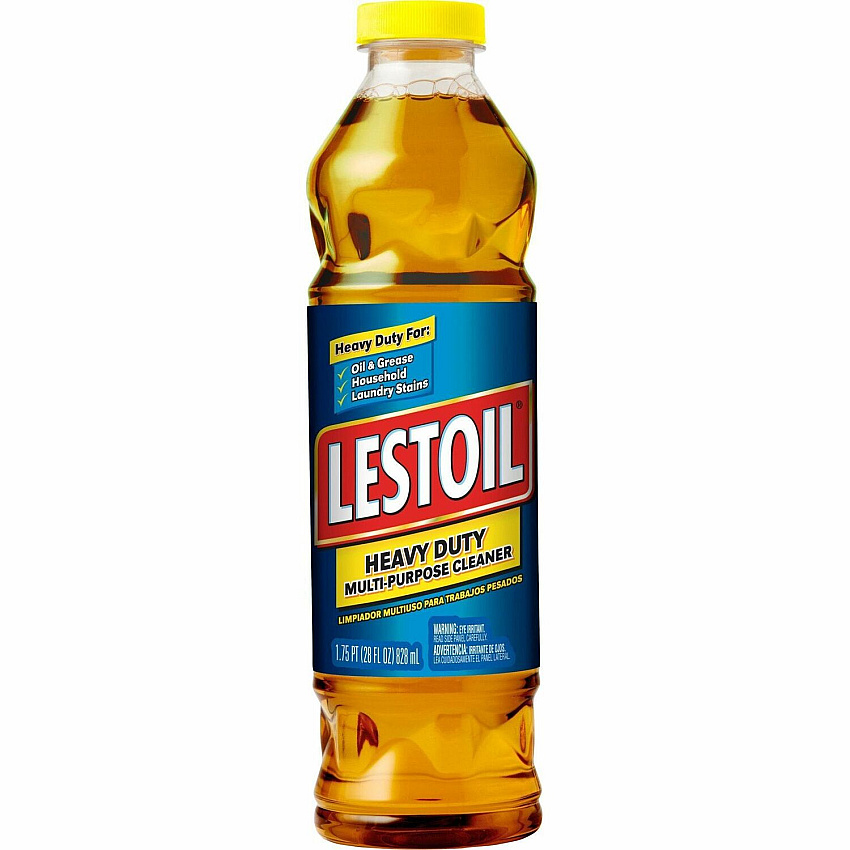 Lestoil Heavy Duty Multi-Purpose Cleaner For Multipurpose - 28 fl oz (0.9 quart) - Pine Scent - Recommended For: Stain Remover, Grease Remover, Oil Remover, Tar Remover, Dirt Remover - Yellow - 1 Each (33910)