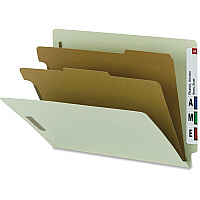 Nature Saver Letter Recycled Classification Folder 8 1/2