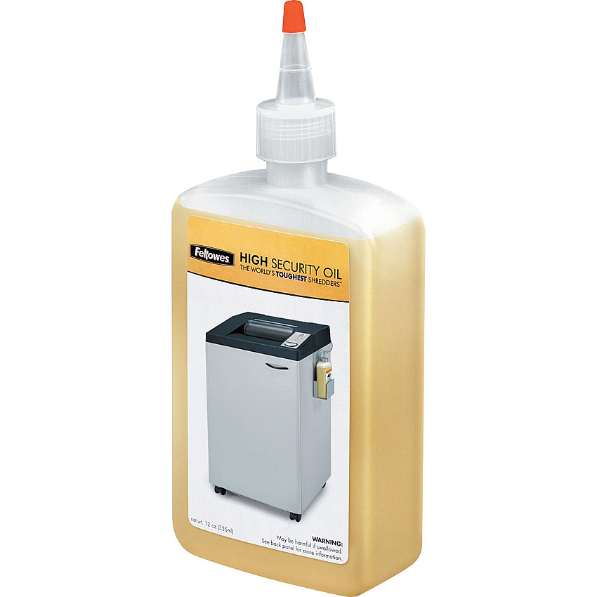 Fellowes Powershred&reg; High Security Shredder Oil 12 Oz. Bottle 12 fl oz (3505701)