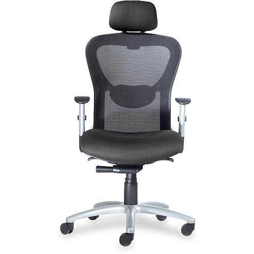 9 to 5 Seating Strata 1580 High Back Executive Chair Coal Seat Color - Polyester Seat Material - 5-star Base - 1 Each (1580Y2A8S116)