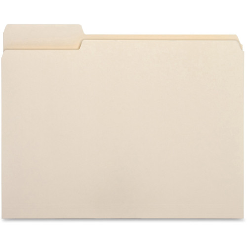 Business Source 1/3 Cut Tab File Folders (16490)