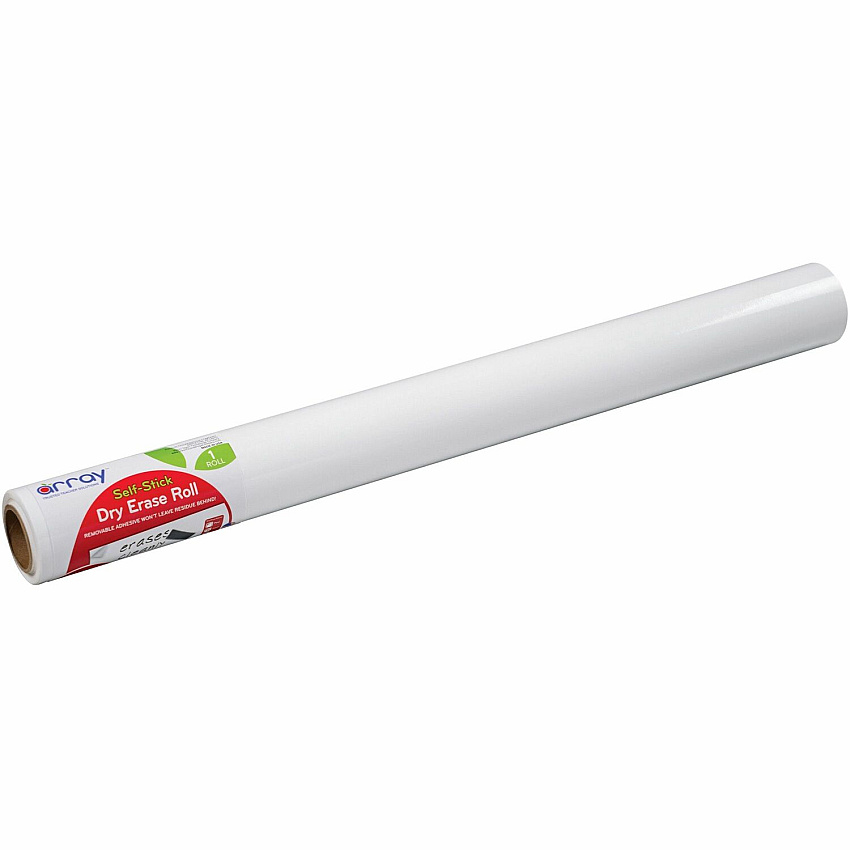 GoWrite! Dry Erase Roll White Surface - 240" (20 ft) Width x 24" (2 ft) Length - Self-adhesive - 1 Roll (AR2420)