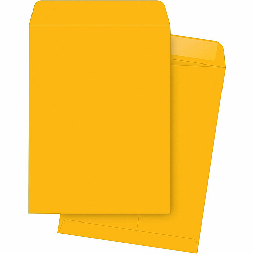 Business Source Kraft Gummed Catalog Envelopes Catalog - #12 1/2 - 9 1/2" Width x 12 1/2" Length - 28 lb - Gummed - Brown Kraft - Kraft - 250 / Box (BSN42114)