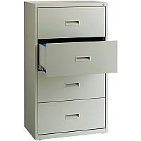 Lorell Value Lateral File - 4-Drawer 30