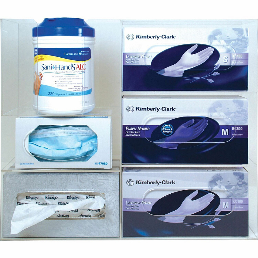 Cottage Basic Professional Protection Station 17.1" Height x 19.5" Width x 4.8" Depth - Clear - Acrylic - 1 Each (CPPS061000)
