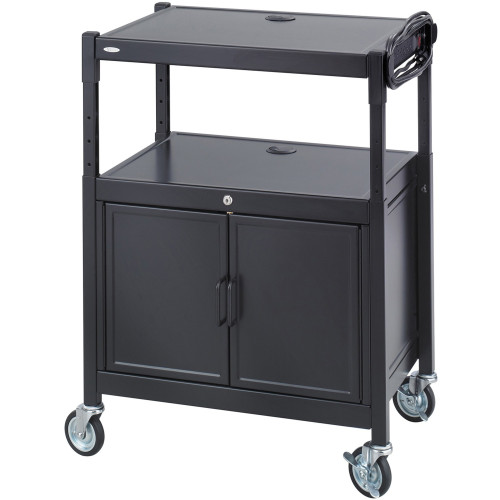Safco Steel Adjustable AV Carts (8943BL)