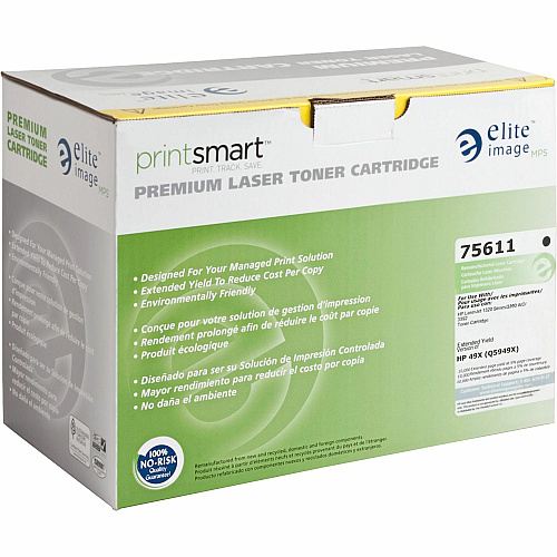 Elite Image Remanufactured Toner Cartridge - Alternative for HP 49X (Q5949X) 10000 Pages (75611)