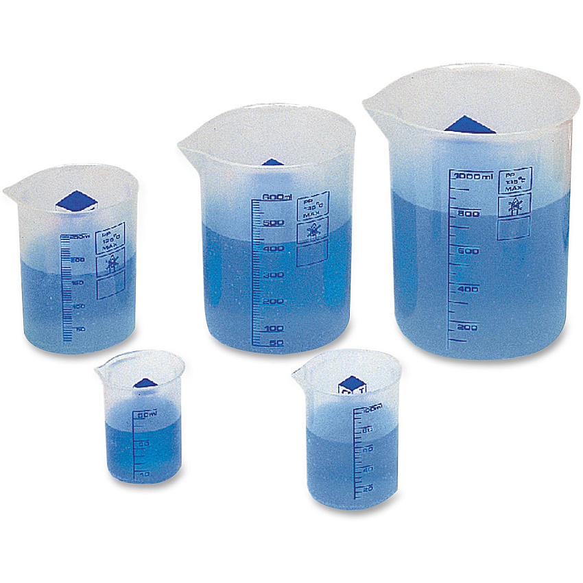 Learning Resources Graduated Plastic Beakers Plastic (LER0306)