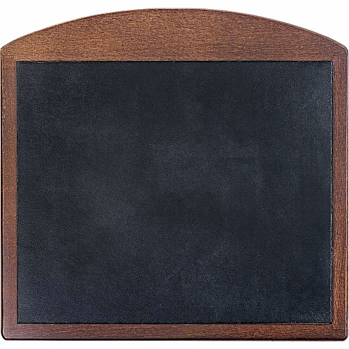 Dacasso Walnut & Leather Mouse Pad 10" Height x 9.50" Width - Black, Walnut - Leather, Wood - 1 Each (A8414)