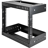 StarTech 8u Wall Mount Network Rack Adj 12-20in (RK812WALLOA)