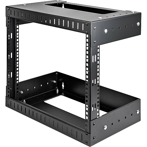 StarTech 8u Wall Mount Network Rack Adj 12-20in (RK812WALLOA)
