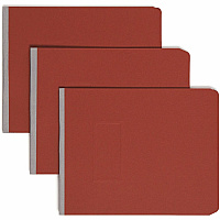 Smead Recycled Report Cover 2" Folder Capacity - 8 1/2" x 11" - 2" Expansion - 1 Fastener(s) - 25 pt. - Pressboard - Red - Metal Compressor, Hinged - 100% Paper Recycled - 1 Each (81725)