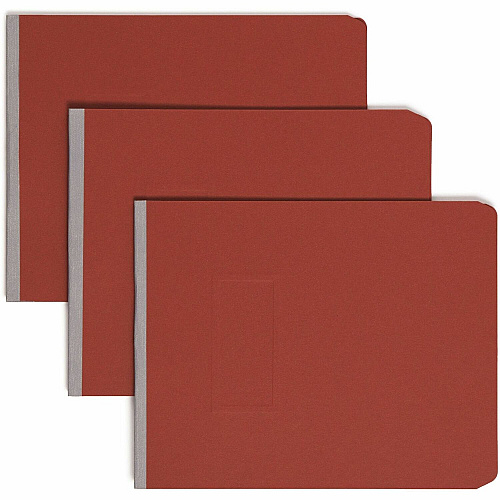 Smead Recycled Report Cover 2" Folder Capacity - 8 1/2" x 11" - 2" Expansion - 1 Fastener(s) - 25 pt. - Pressboard - Red - Metal Compressor, Hinged - 100% Paper Recycled - 1 Each (81725)
