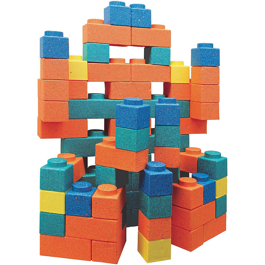 Pacon&reg; Gorilla Blocks Extra Large Building Blocks Building Blocks - 1 Year & Up - 66 Pieces - Assorted (00384)
