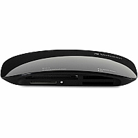 Verbatim USB 2.0 Universal Card Reader 15-in-1 - CompactFlash Type I, CompactFlash Type II, Microdrive, Memory Stick Duo, Memory Stick PRO, Memory Stick PRO Duo, Memory Stick Duo (MagicGate), SD, SDHC, miniSD, microSD, ... - USB 2.0 - External1 Ea (97705)