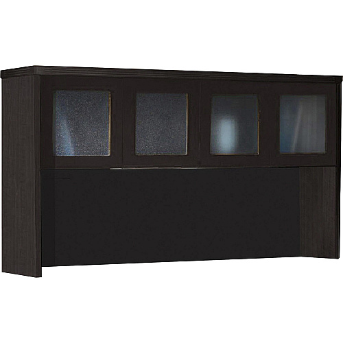 Safco Aberdeen AHG72 Hutch 39.1" Length x 72" Width x 15" Depth - 4 x Door(s) - Durable - Mocha - Assembly Required - 1 Each (AHG72LDC)