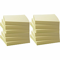 Business Source Yellow Adhesive Notes 3