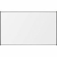 Lorell Dry-Erase Marker Board 96" (8 ft) Width x 48" (4 ft) Height - Porcelain Enameled Steel Surface - Satin Aluminum Frame - Magnetic - Ghost Resistant - 1 Each (LLR55628)