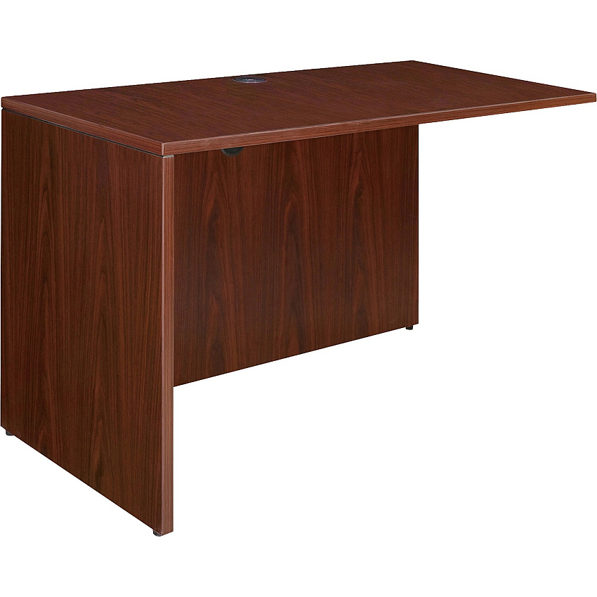 Lorell Essentials Series Return Shell 29.5" Height x 41.6" Width x 23.6" Depth - Finish: Laminate, Mahogany - Leveling Glide (LLR69388)
