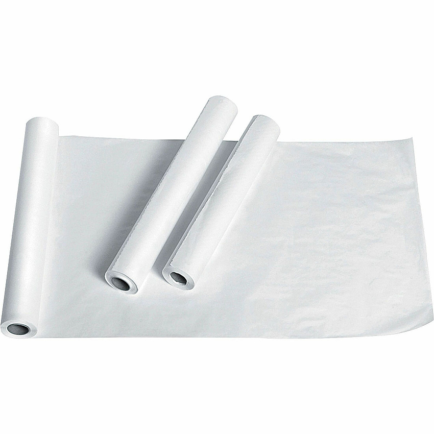 Medline Standard Smooth Exam Table Paper 225 ft Length x 18" Width - Paper - Crepe - 12 / Carton (NON23322)