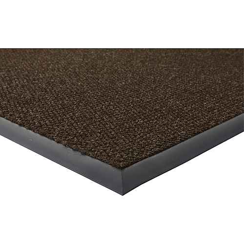 Genuine Joe Ultraguard Indoor Wiper Mats Hard Floor, Indoor, Outdoor - 60" Length x 36" Width - Rubber - Chocolate - 1 Each (GJO02403)