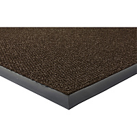 Genuine Joe Ultraguard Indoor Wiper Mats Hard Floor, Indoor, Outdoor - 72" Length x 48" Width - Rubber - Chocolate - 1 Each (GJO02405)