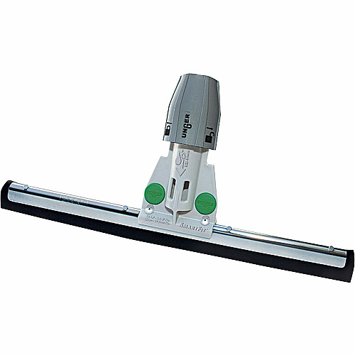 Unger SmartFit WaterWand Standard 22" Squeegee 22" Blade - Anti-bacterial, Long Lasting, Reinforced, Durable - Gray - 1Each (MW22A)