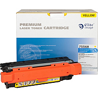 Elite Image Remanufactured Laser Toner Cartridge - Alternative for HP 504A (CE252A) - Yellow - 1 Each 7000 Pages (75568)