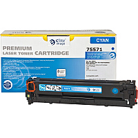 Elite Image Remanufactured Laser Toner Cartridge - Alternative for HP 128A (CE321A) - Cyan - 1 Each 1300 Pages (75571)