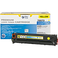 Elite Image Remanufactured Laser Toner Cartridge - Alternative for HP 128A (CE322A) - Yellow - 1 Each 1300 Pages (75572)