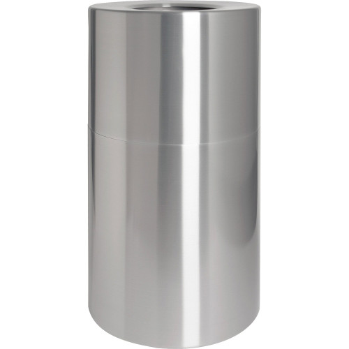 Genuine Joe Classic Cylinder 2-Piece Waste Receptacle (58893)