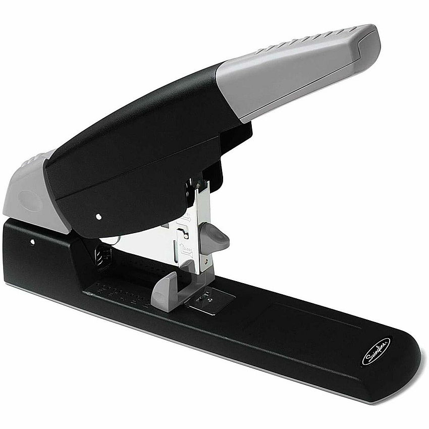 Rapid Heavy Duty Stapler HD220 220 Sheets Capacity - 1/4" , 3/8" , 1/2" , 5/8" , 3/4" , 15/16" Staple Size - 2.50" Throat Depth - 1 Each - Black - Metal, Plastic (73140)