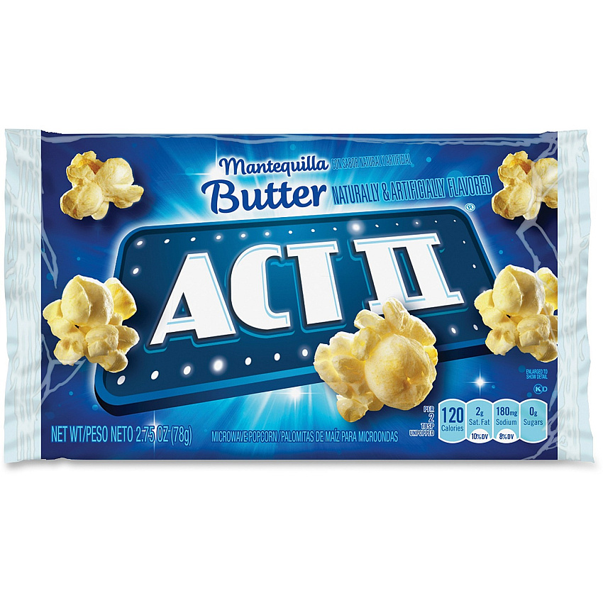 ACT II Microwave Popcorn Butter - 2.75 oz - 36 / Carton (23223)