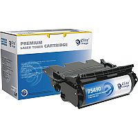 Elite Image Remanufactured MICR Toner Cartridge - Alternative for Lexmark (64015HA) 21000 Pages (75490)