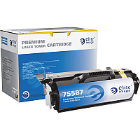 Elite Image Remanufactured MICR High Yield Laser Toner Cartridge - Alternative for Lexmark T650H21A - Black - 1 Each 25000 Pages (75587)