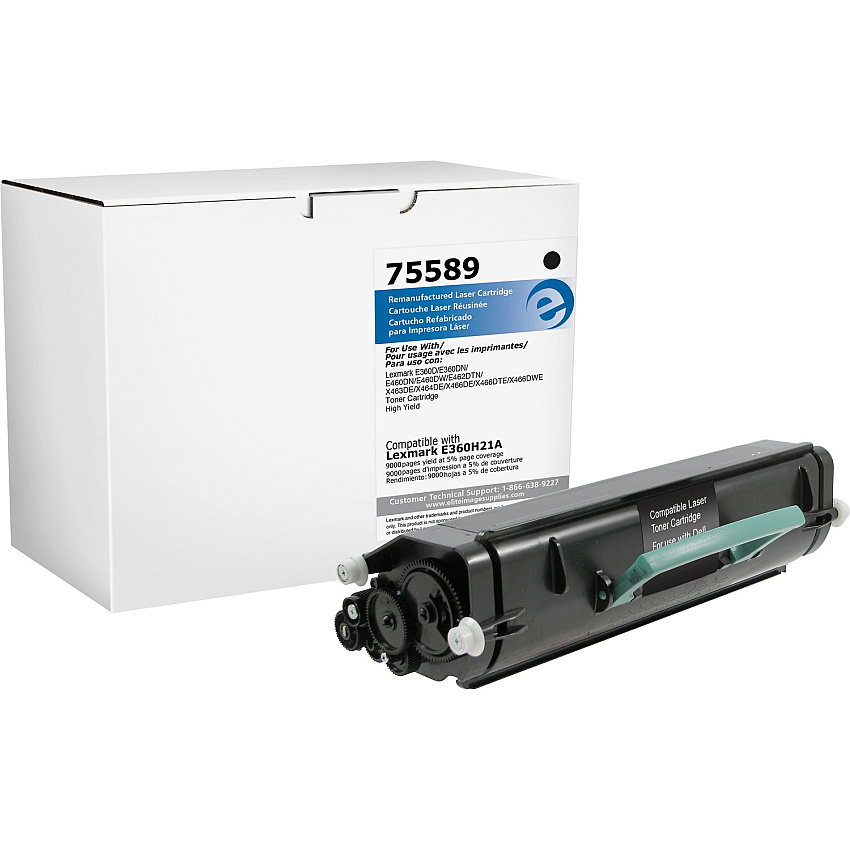 Elite Image Remanufactured Toner Cartridge - Alternative for Lexmark (E360H11A) 9000 Pages (75589)