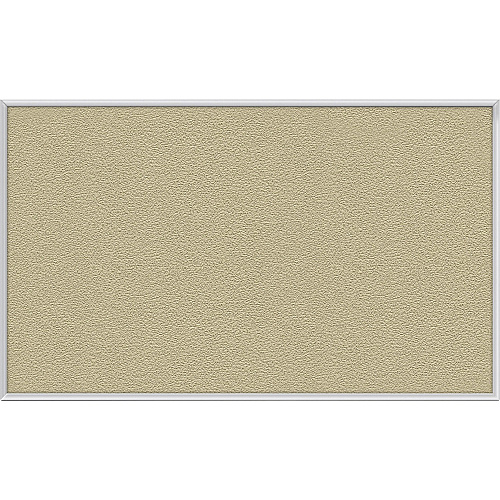 Ghent Vinyl Bulletin Board with Aluminum Frame 48" Board Height x 10 ft Board Width - Caramel Vinyl, Fabric, Fiberboard Surface - Washable, Durable - Satin Aluminum Frame - 1 Each (AV410181)