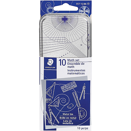 Staedtler Geometry Set 10 Piece(s) - 10/Set - 1 Each (55710BN)